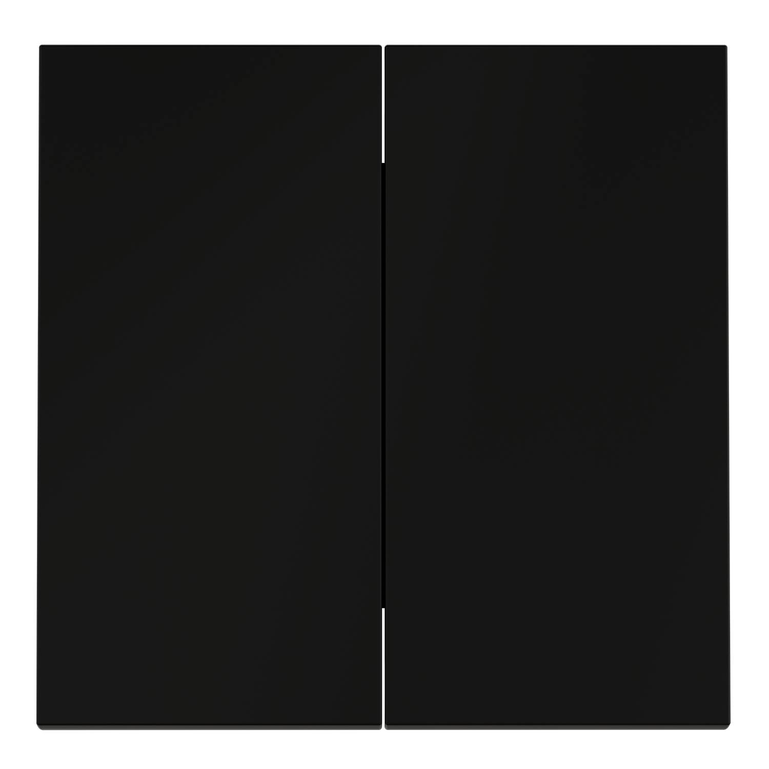 Клавиши для 2-клавишного выключателя Voltum S70 VLS000308 черный фото 2