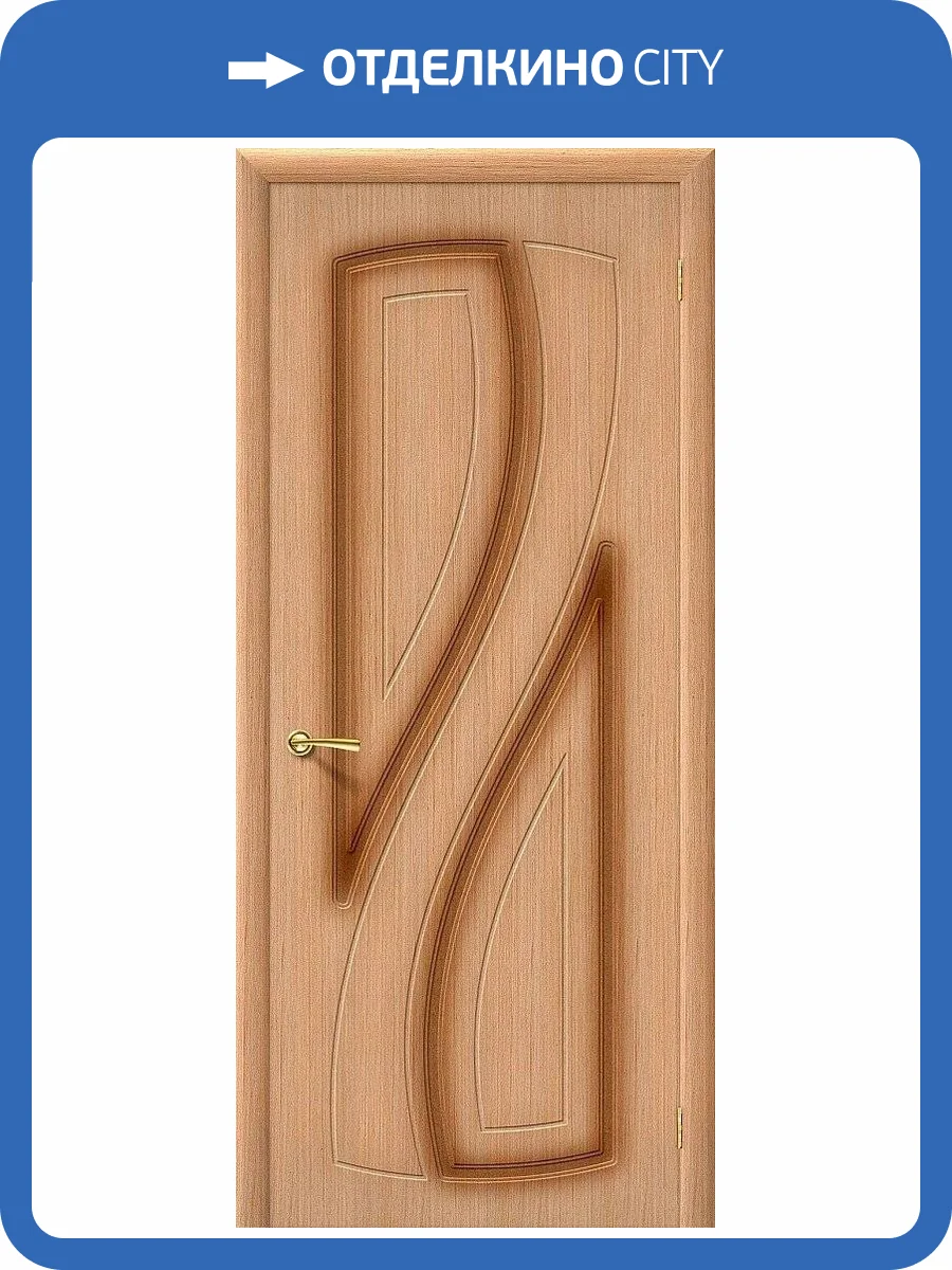 Межкомнатная дверь Bravo 003-0140 Лагуна Ф-01 Дуб 2000x900 фото 2