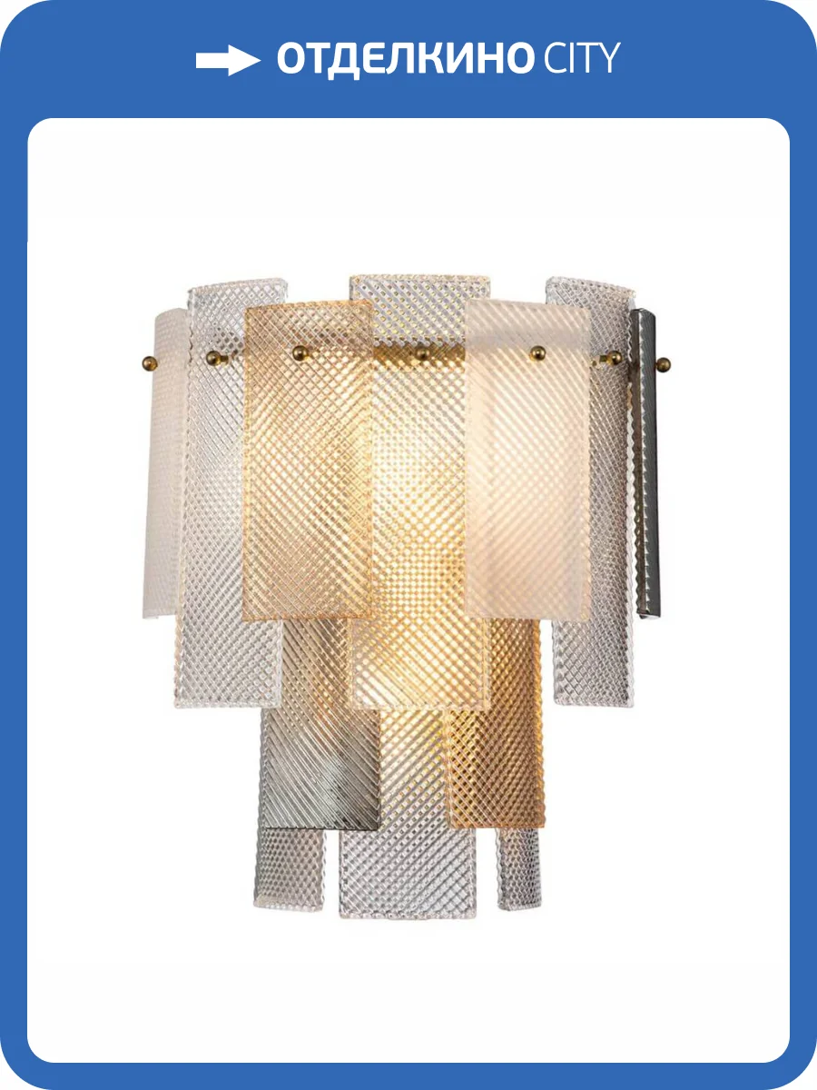 Настенный светильник Indigo Neve 12014/3W Brass V000062 фото 5