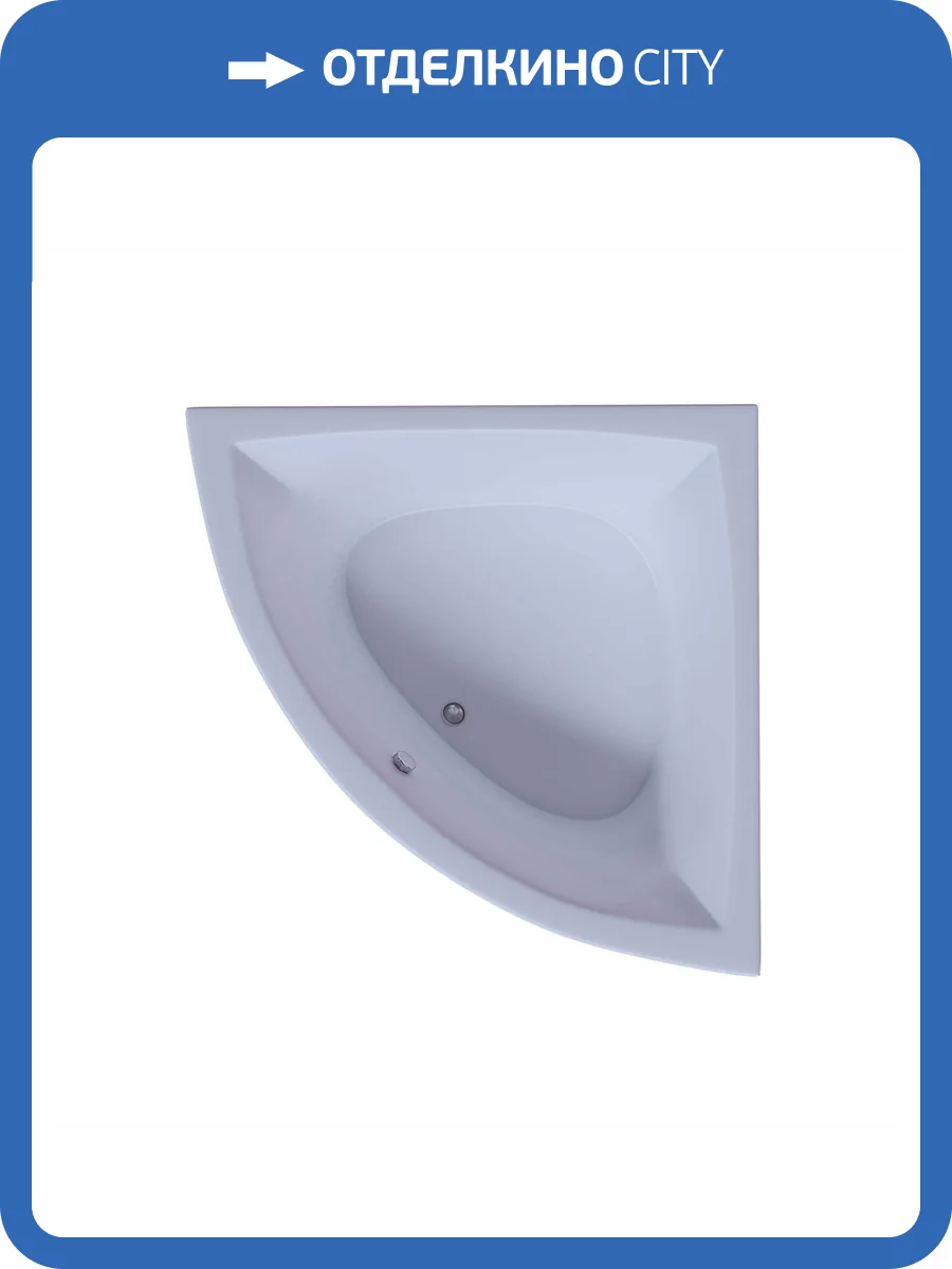 Акриловая ванна Aquatek Юпитер UPT150-0000026 150x150 с вклеенным каркасом фото 6