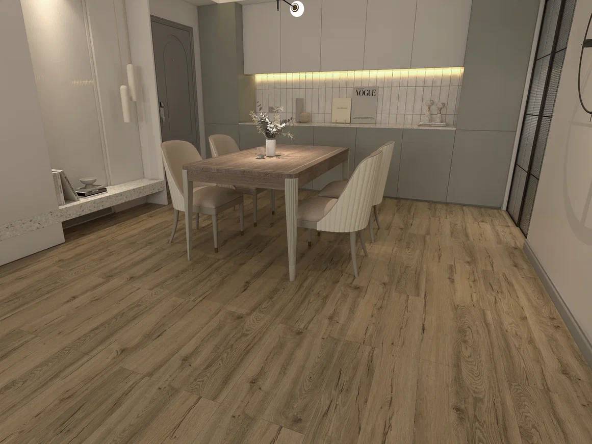 SPC Ламинат Icon Floor Black/Black Wide 4/43 4V BW-37 Дуб Валентино 1220x184 фото 5