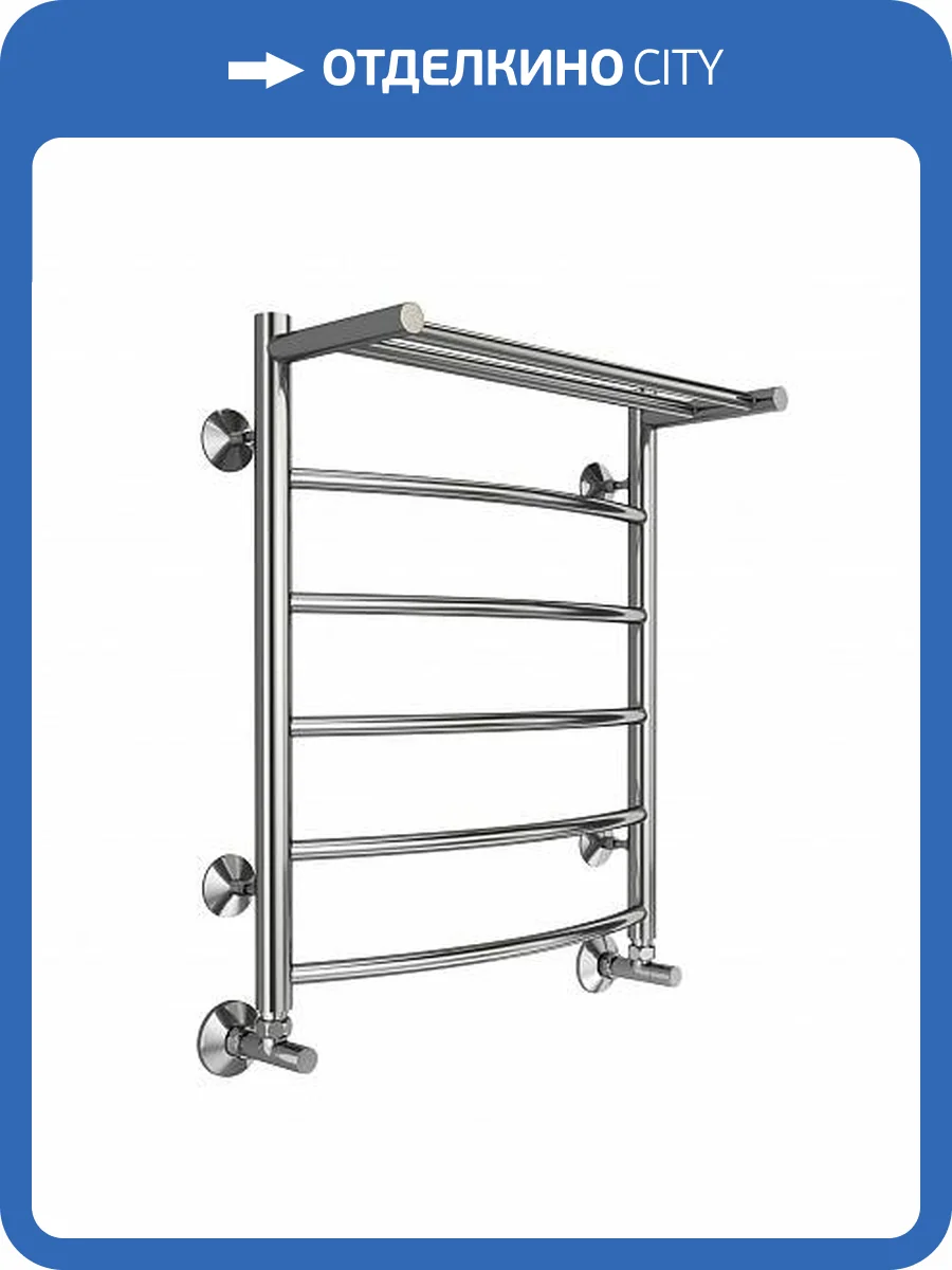 Полотенцесушитель водяной Terminus Классик П6 500x600 фото 4