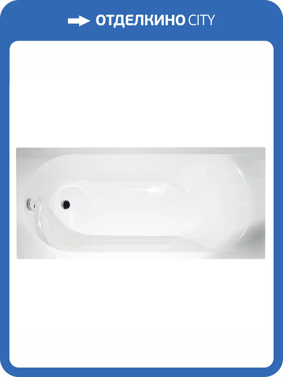 Ванна из искусственного камня Creto Fresh 20-1114 180x80 фото 9