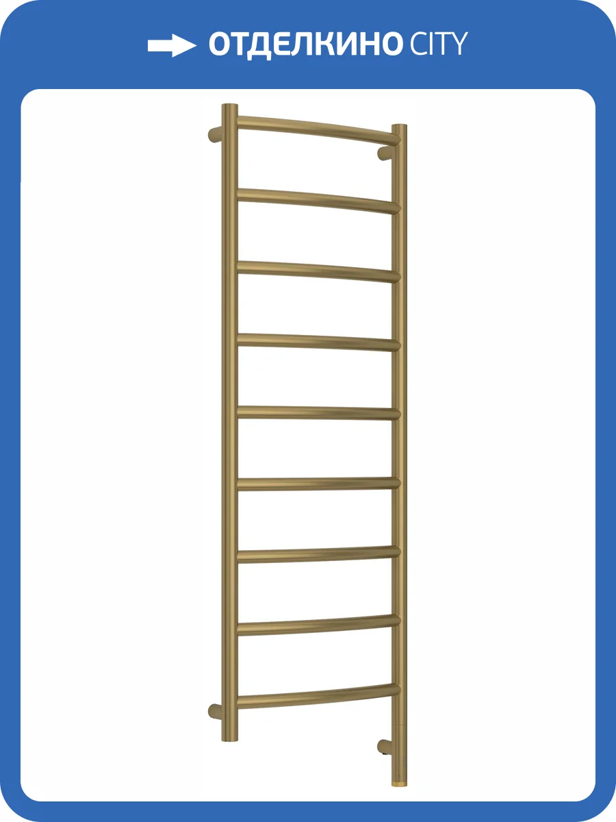 Полотенцесушитель электрический Сунержа Галант 3.1 32-6001-1240 Золотой шёлк, 120x40 фото 5