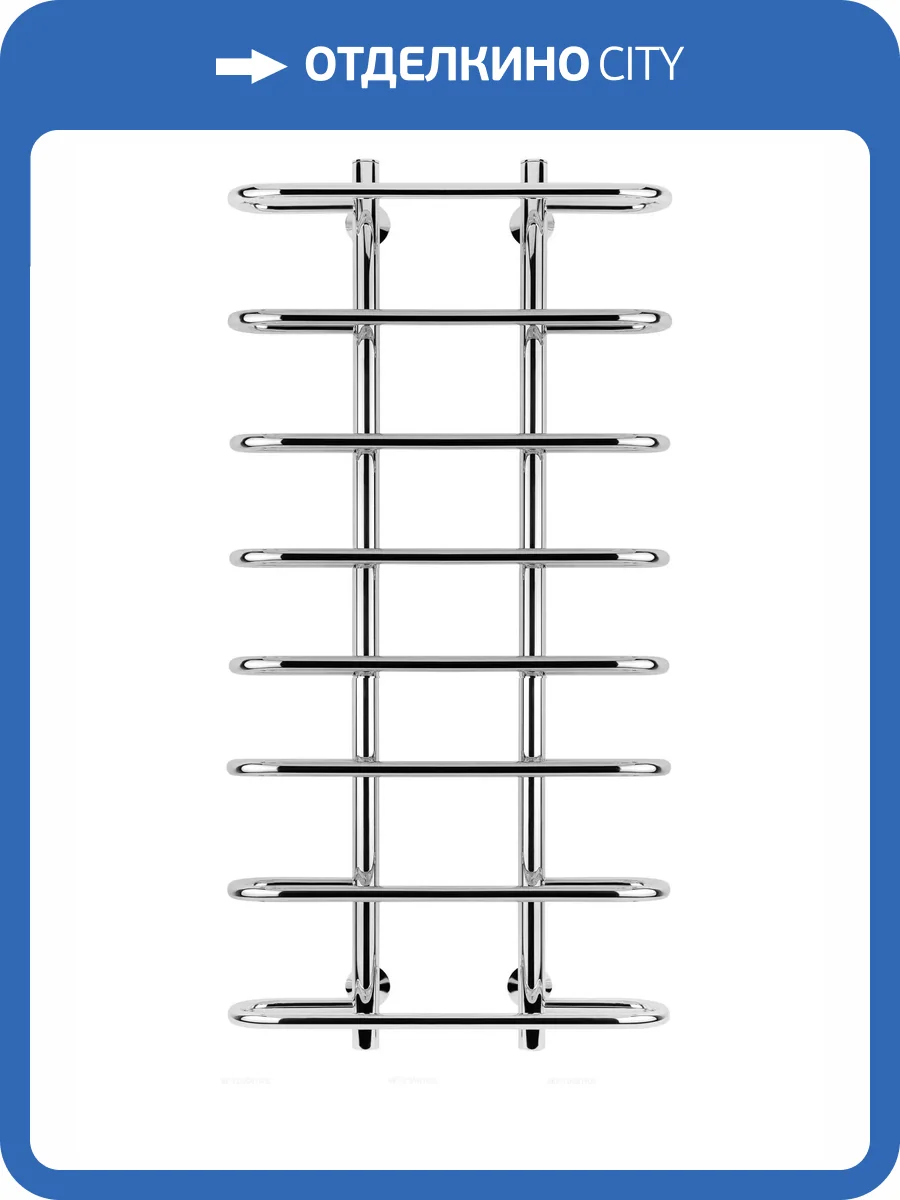 Полотенцесушитель водяной Secado Венеция 4603777446345 1 120x20x60, хром, с комплектом подключения фото 3