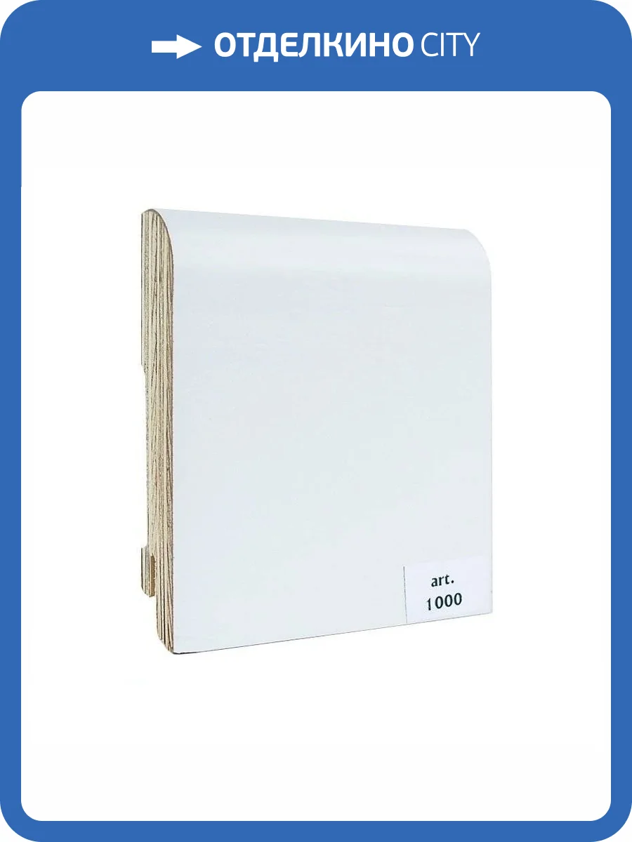 Плинтус шпонированный Finitura Dekor 100 2400x70x15 фото 2