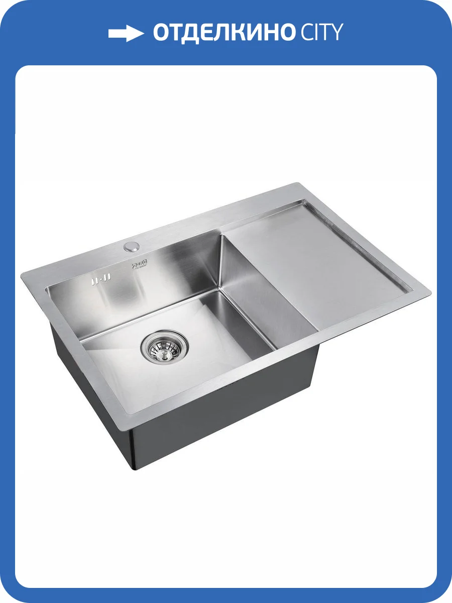 Мойка кухонная Zorg Inox R 7851 L фото 3
