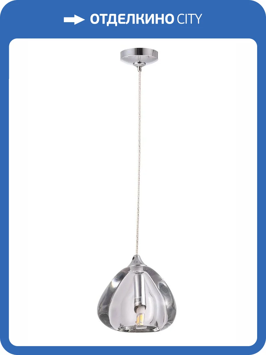 Подвесной светильник Crystal Lux Verano Sp1 Transparent фото 9