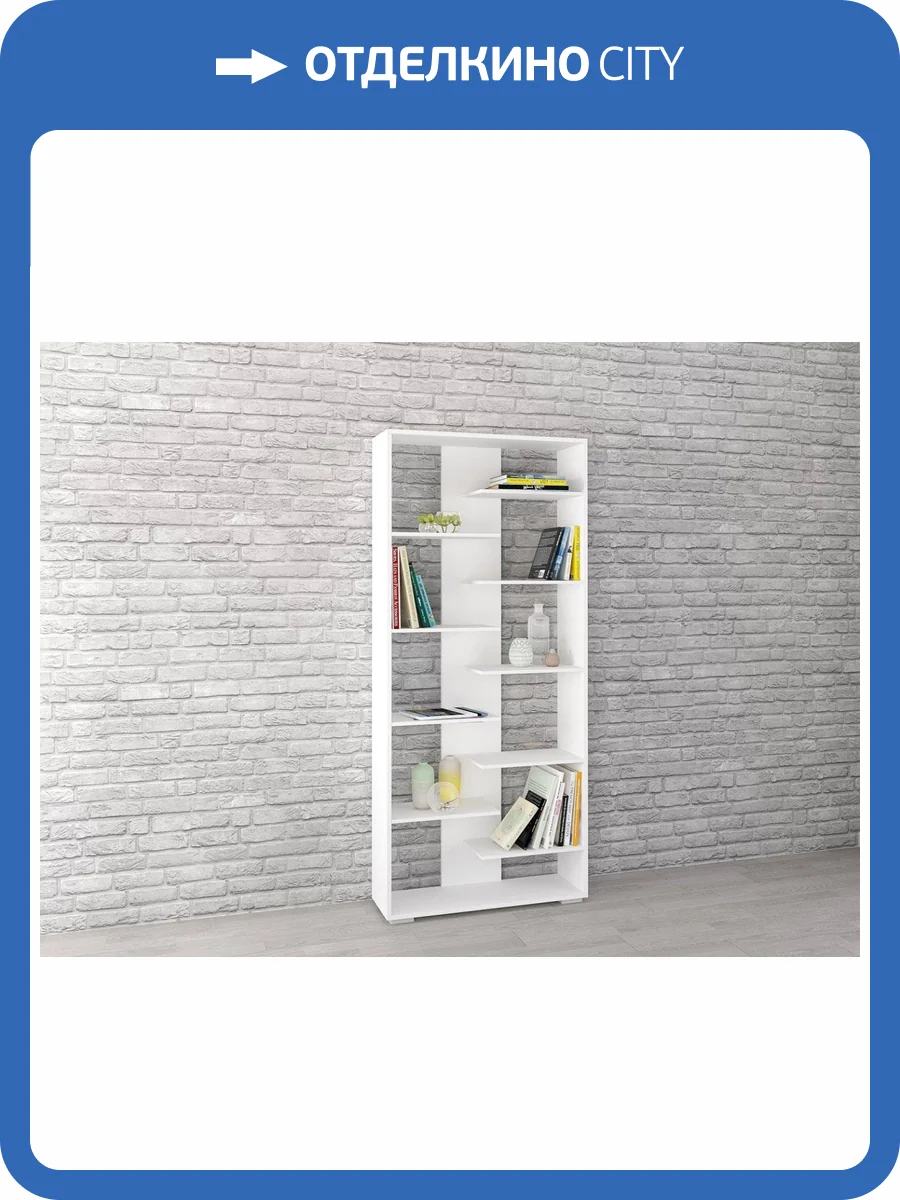 Стеллаж ТЭКС Ромео 00-00028816 3 белый фото 2