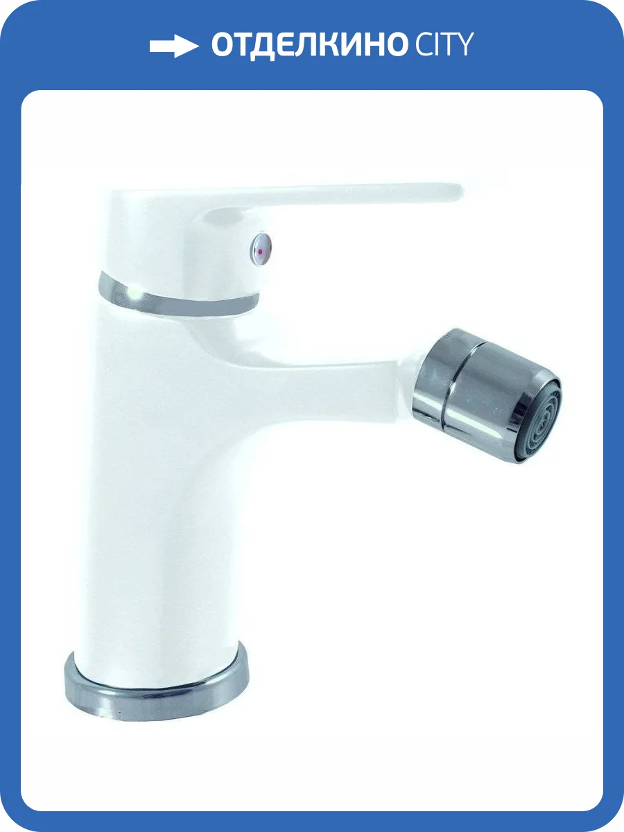 Смеситель для биде Rav Slezak Colorado CO145.5KBC хром, белый фото 6