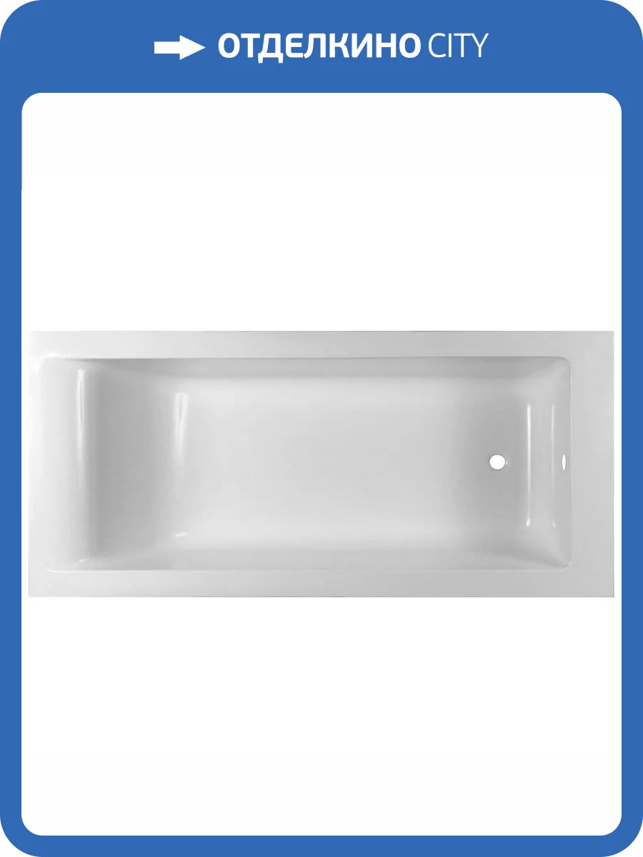 Ванна из искусственного камня Эстет Дельта 180x70 с ножками фото 9