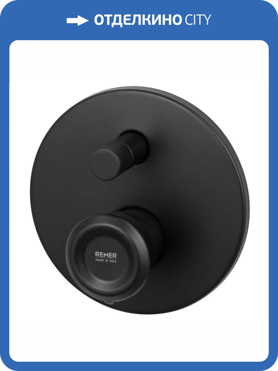 Смеситель для душа Remer Element ET09HNO черный матовый фото 6