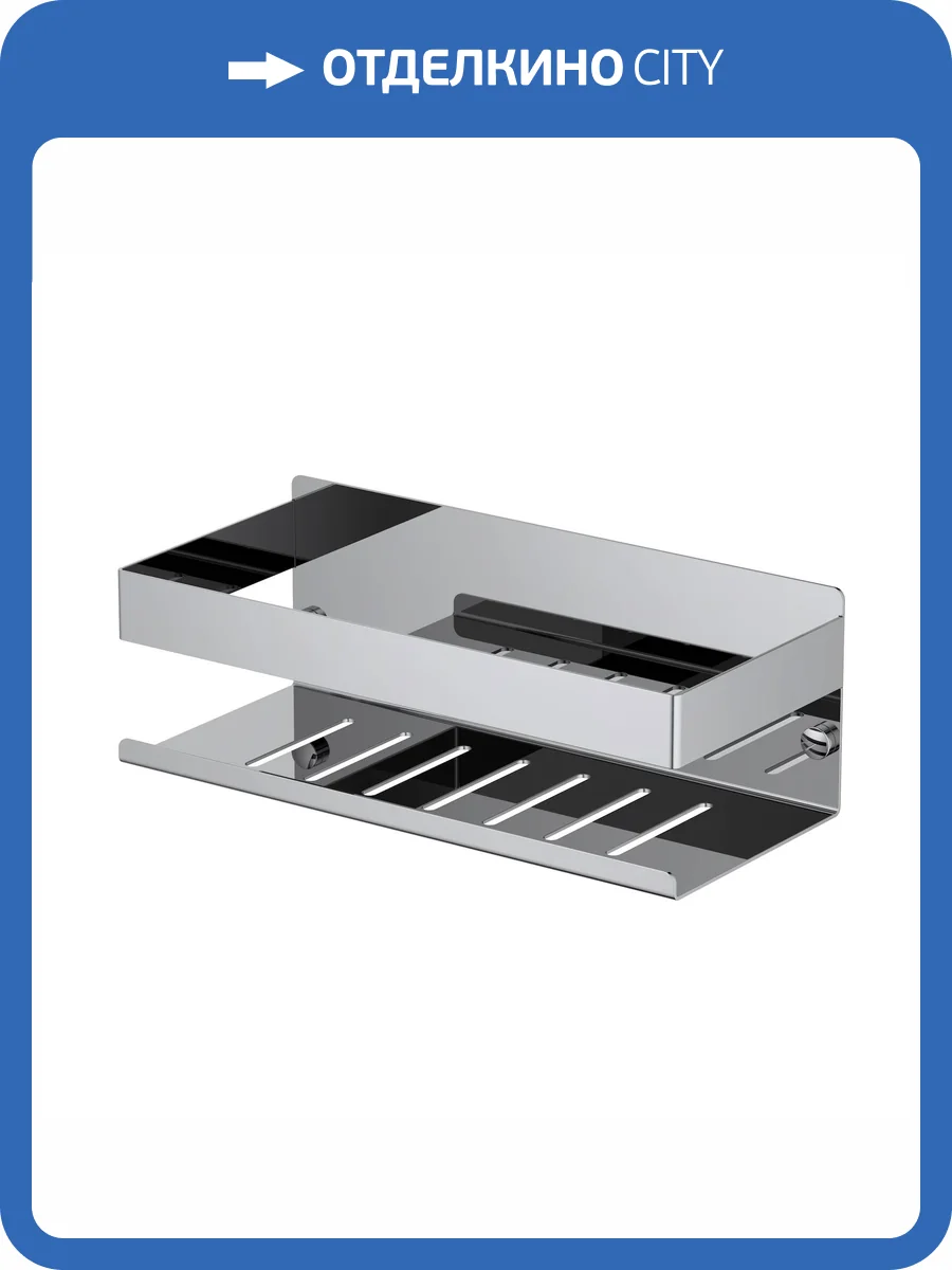 Полка Timo Luiro 18579/00 хром фото 3