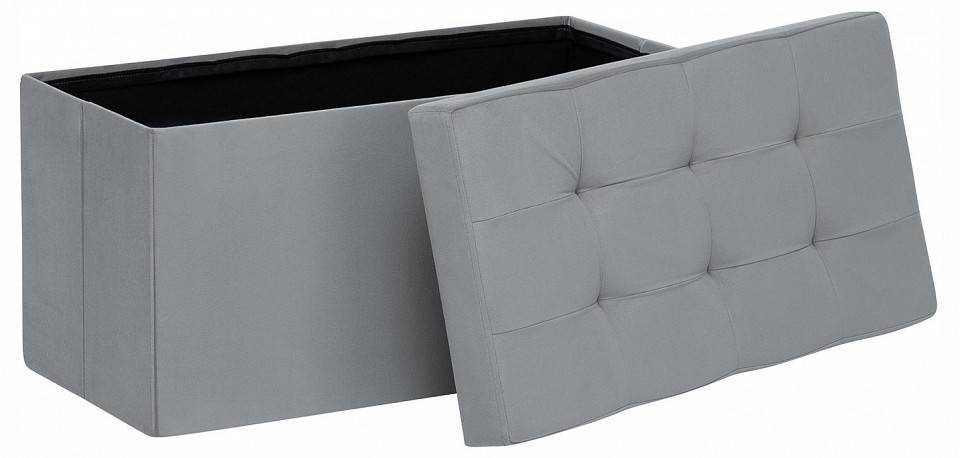 Банкетка-сундук Leset Леда 4687205442178 Серый Velutto 12 фото 4