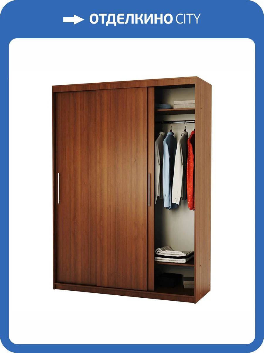 Шкаф-купе Шарм-Дизайн Эконом 1901022822, орех фото 5