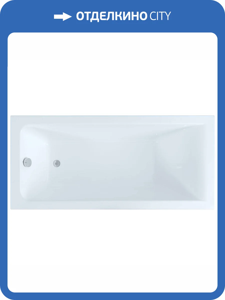 Акриловая ванна Aquanet Bright 165x70 с каркасом фото 12