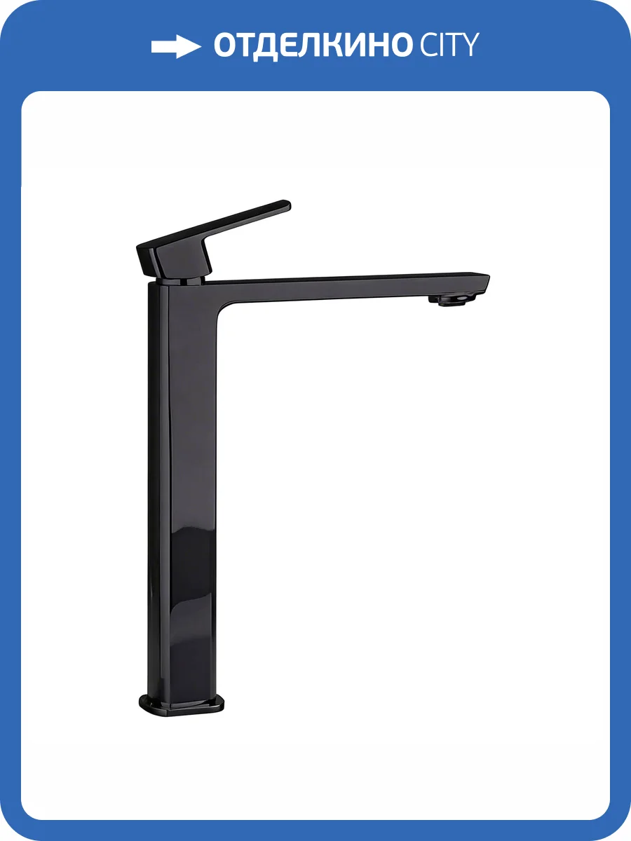 Смеситель для раковины Vincea Next VBF-1N2MB черный фото 6