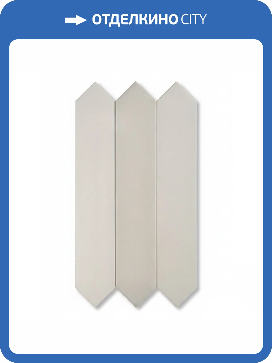 Керамическая плитка Dna Tiles Candy 128397 Crayon Grey 4.3x24.3 фото 16