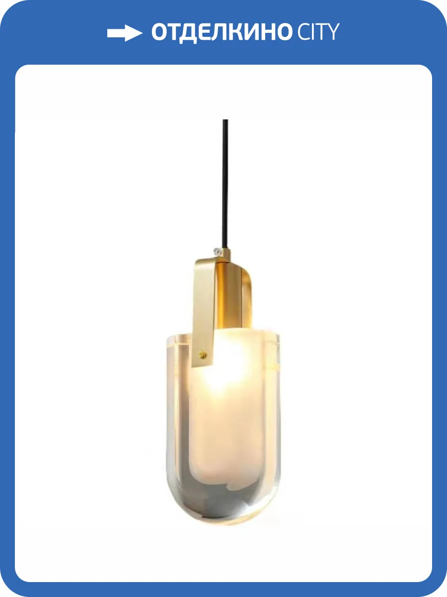 Светильник подвесной Alfa Light F4324-14 D10*H20 copper фото 2