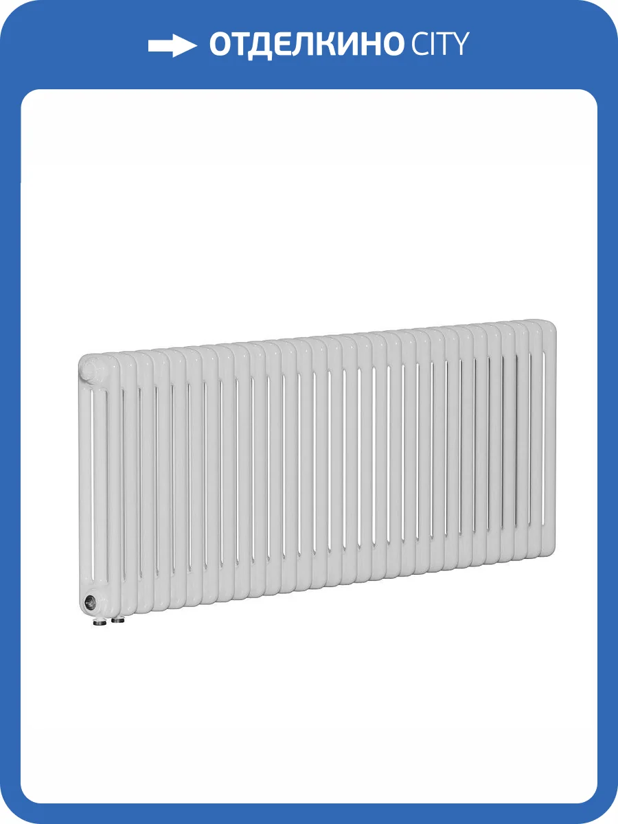 Стальной трубчатый радиатор отопления Rifar TUBOG TUB 3057-24-DV1 (Белый) фото 4