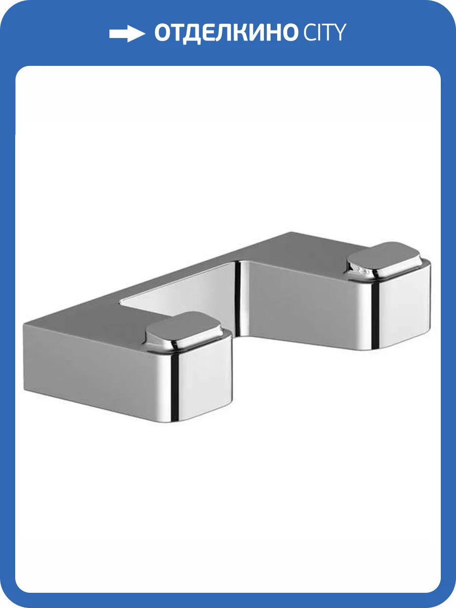 Крючок Ravak 10° X07P352 двойной, хром фото 3