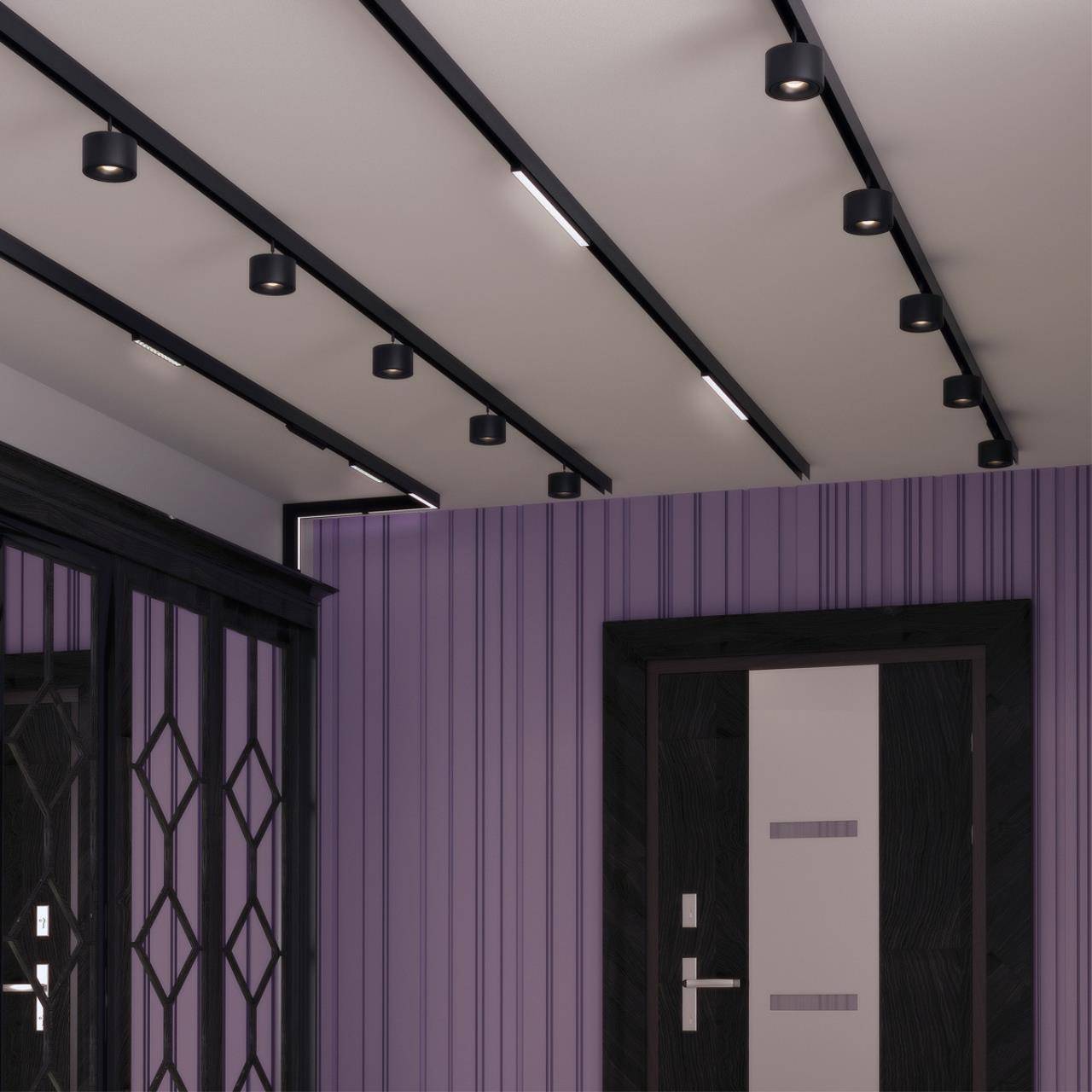 Трековый светодиодный светильник Novotech Shino Flum 358541 фото 3