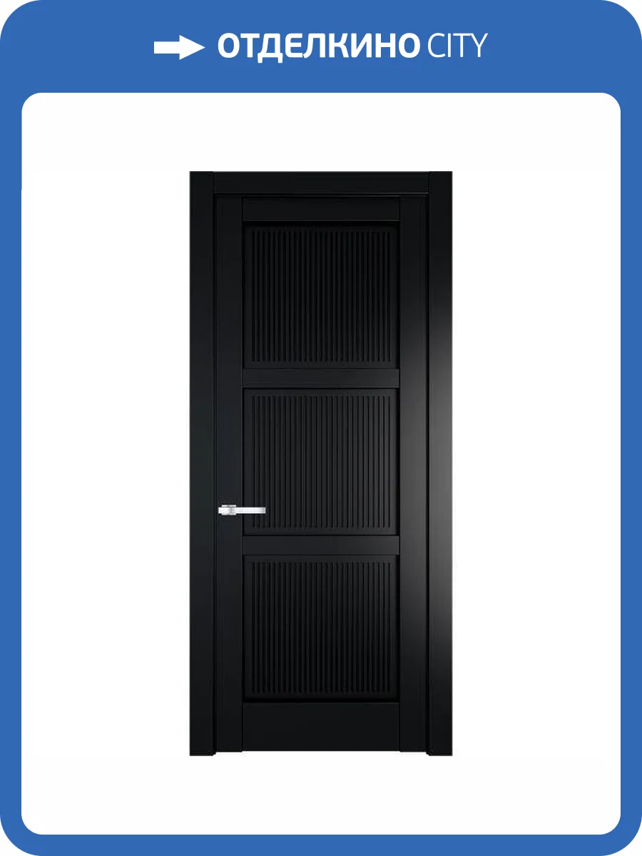 Межкомнатная дверь Profil Doors 2.4.1 PM полотно Блэк 800x2000 фото 2