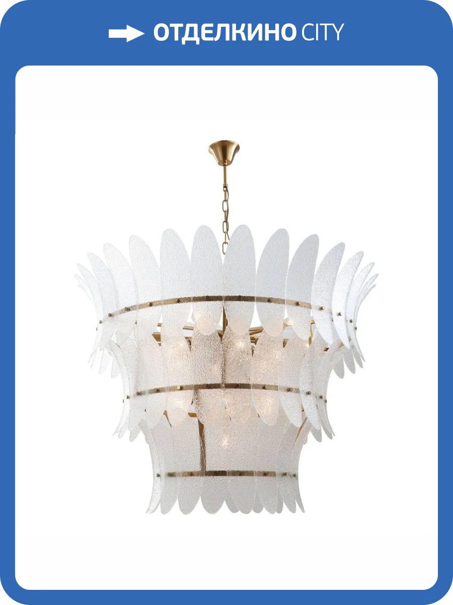Подвесная люстра iLamp Gramercy 15602-19 ANB+CL фото 2