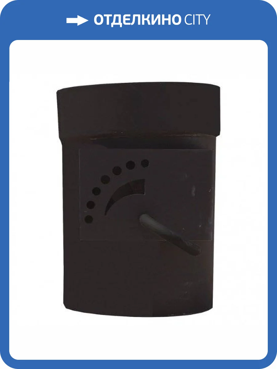 Патрубок дымохода ZOTA Енисей-12, d=120, горизонтальный фото 2