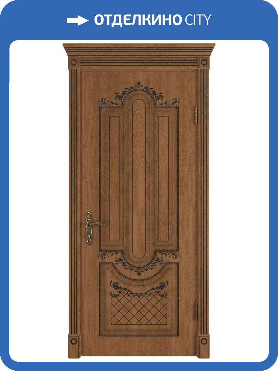 Межкомнатная дверь Владимирская Фабрика Дверей Alexandria Honey Classic PB 600x2000 фото 2