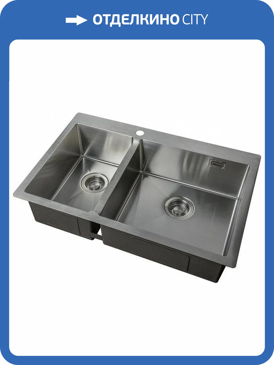 Мойка кухонная Zorg Light ZL R 780-2-510-R фото 3