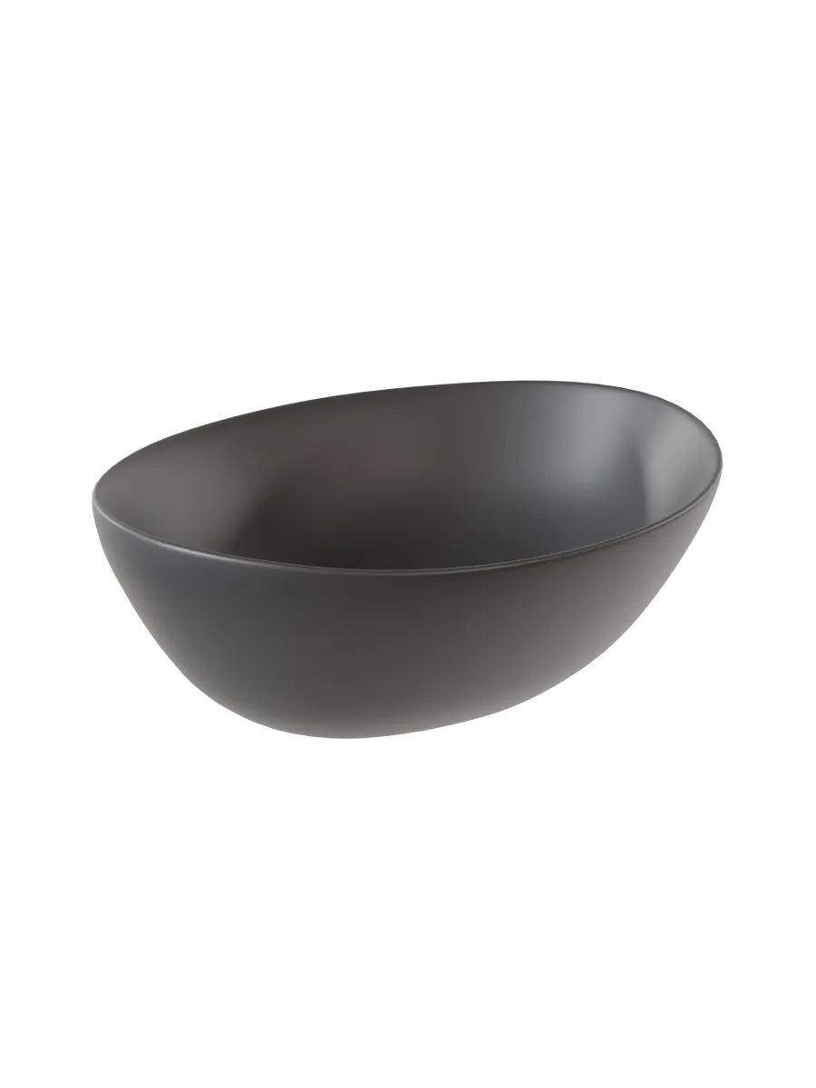 Раковина Watersense Amelia 40 W00065 графит матовый фото 11