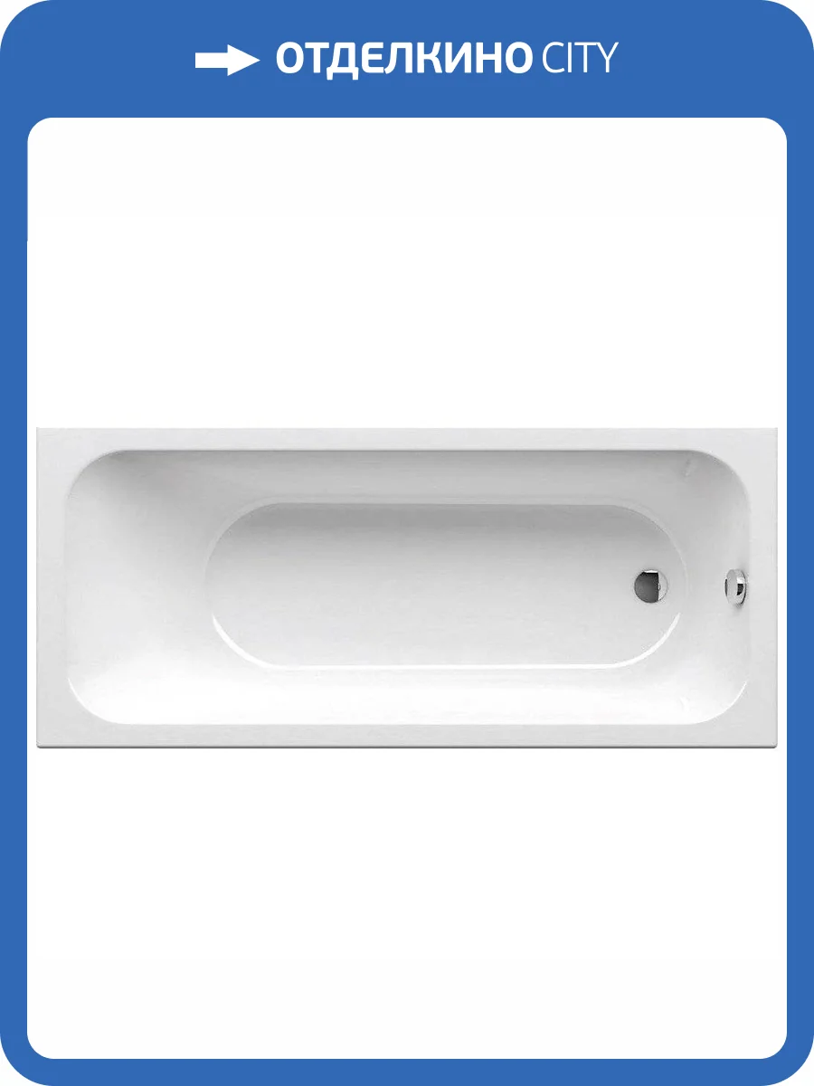 Акриловая ванна Ravak Chrome 170x75 с ножками фото 13