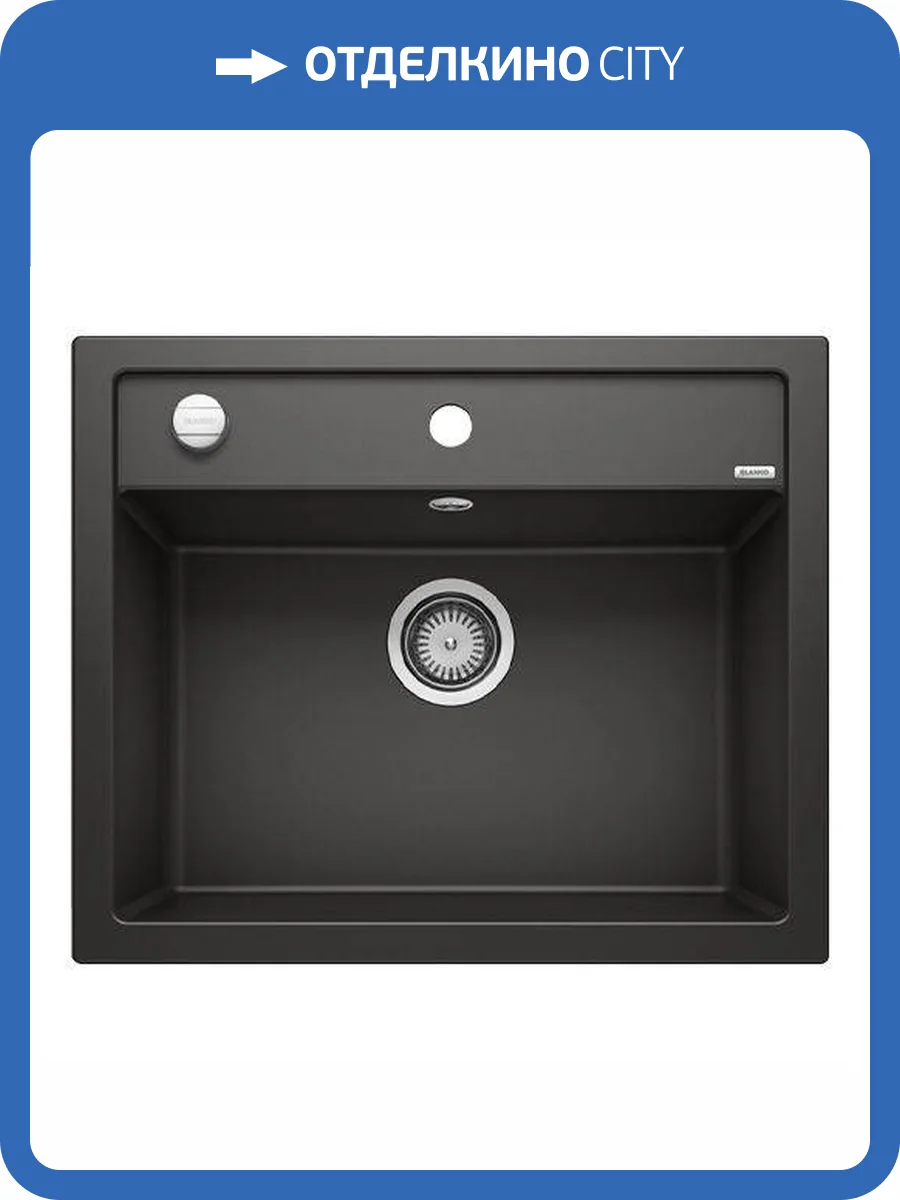 Мойка кухонная Blanco Dalago 6 525873 черный фото 5