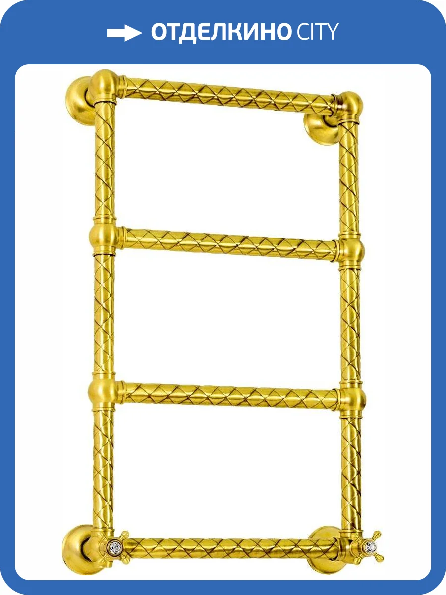 Полотенцесушитель электрический Migliore Cleopatra 25847 79x48.5 см, L, золото фото 3