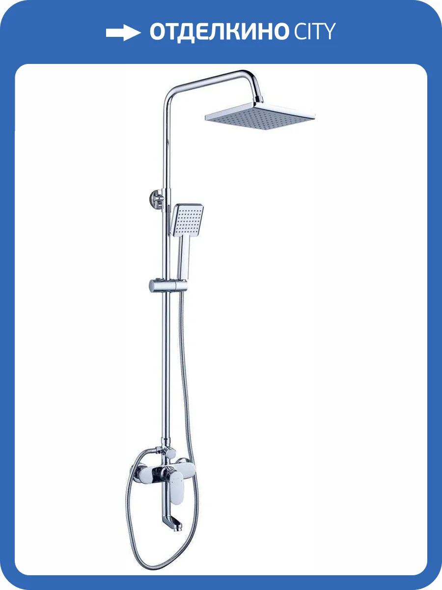 Душевая стойка BOND B01-9400 хром фото 9