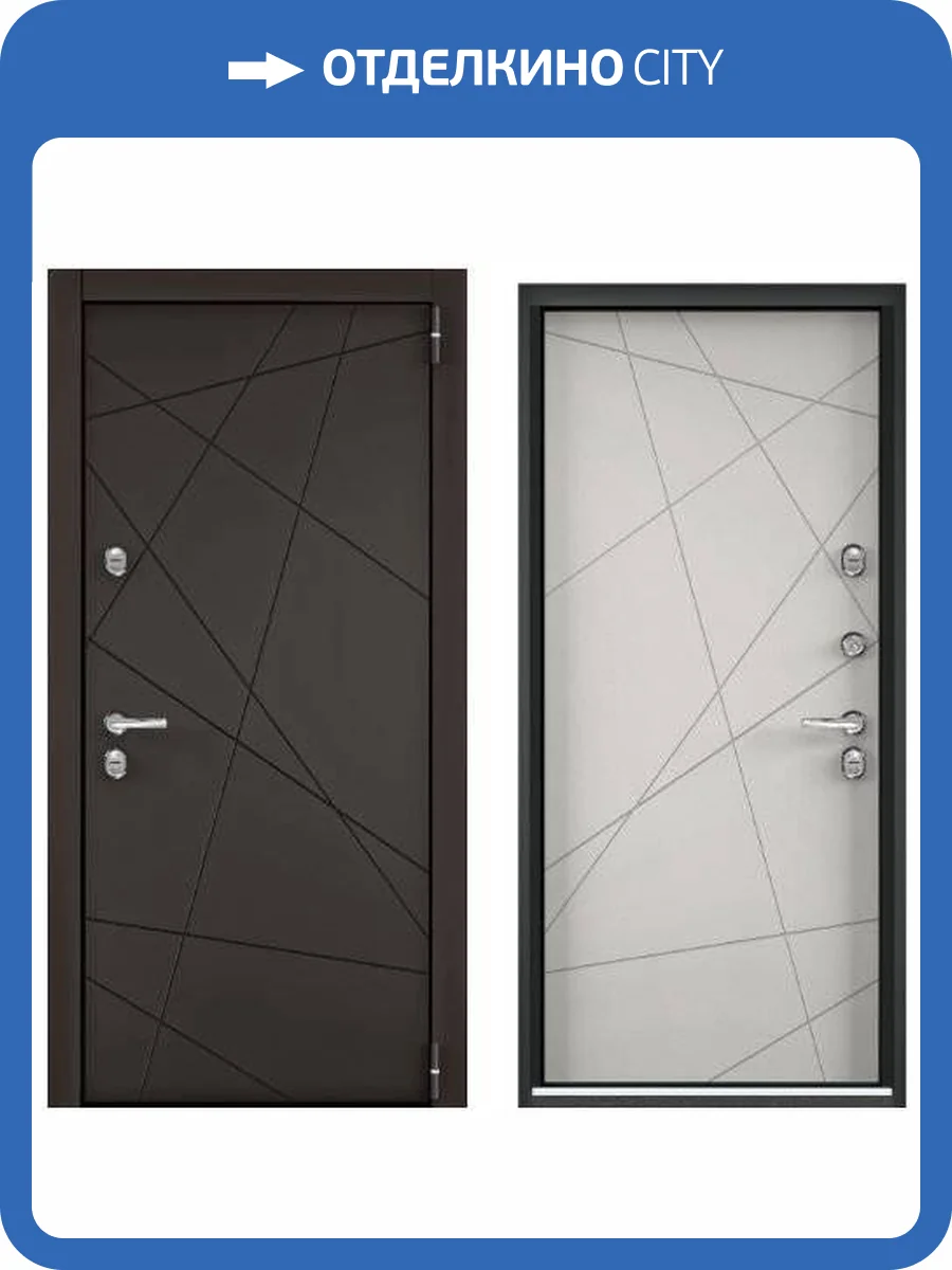 Входная стальная дверь Torex SNEGIR ARCTIC PP 3312392 ЛКП Бруно/ПВХ Бьянко 2000x880 фото 2