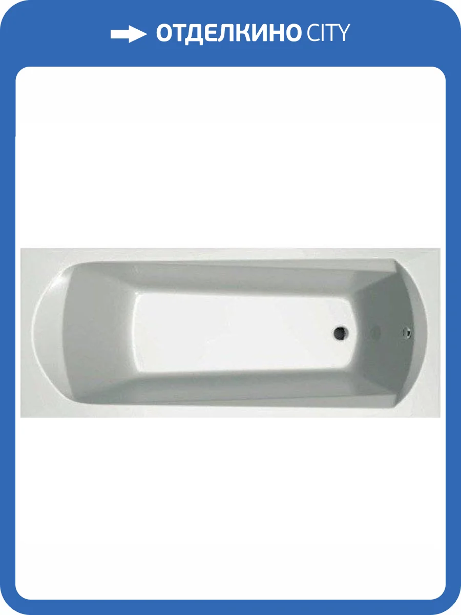 Акриловая ванна Ravak Domino Plus 170x75 с ножками фото 6