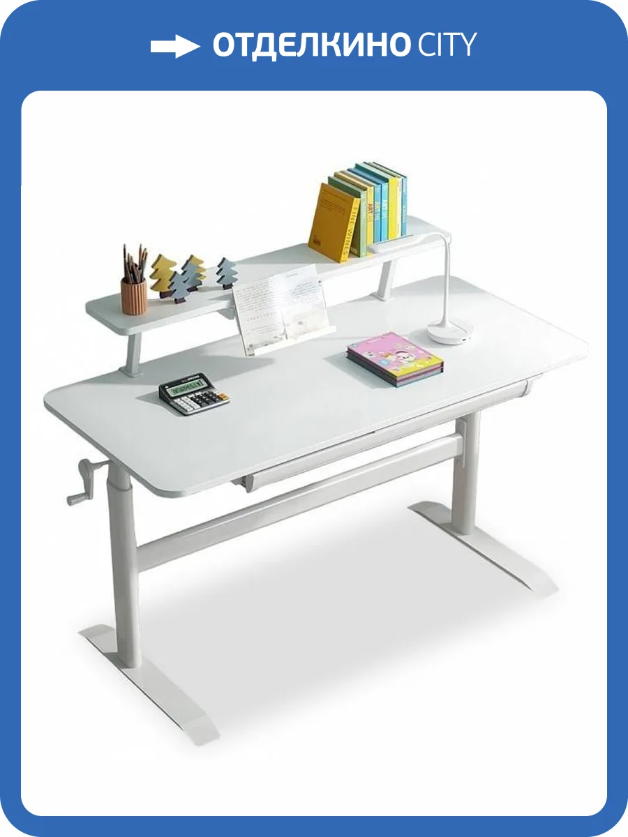 Стол детский регулируемый Everprof Kids table 2 18987, EP Table 2 White Белый фото 6