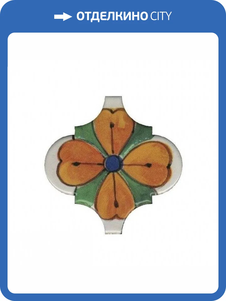 Декор Kerama Marazzi Авейру VT\A310\65000 2 6.5x6.5 фото 3