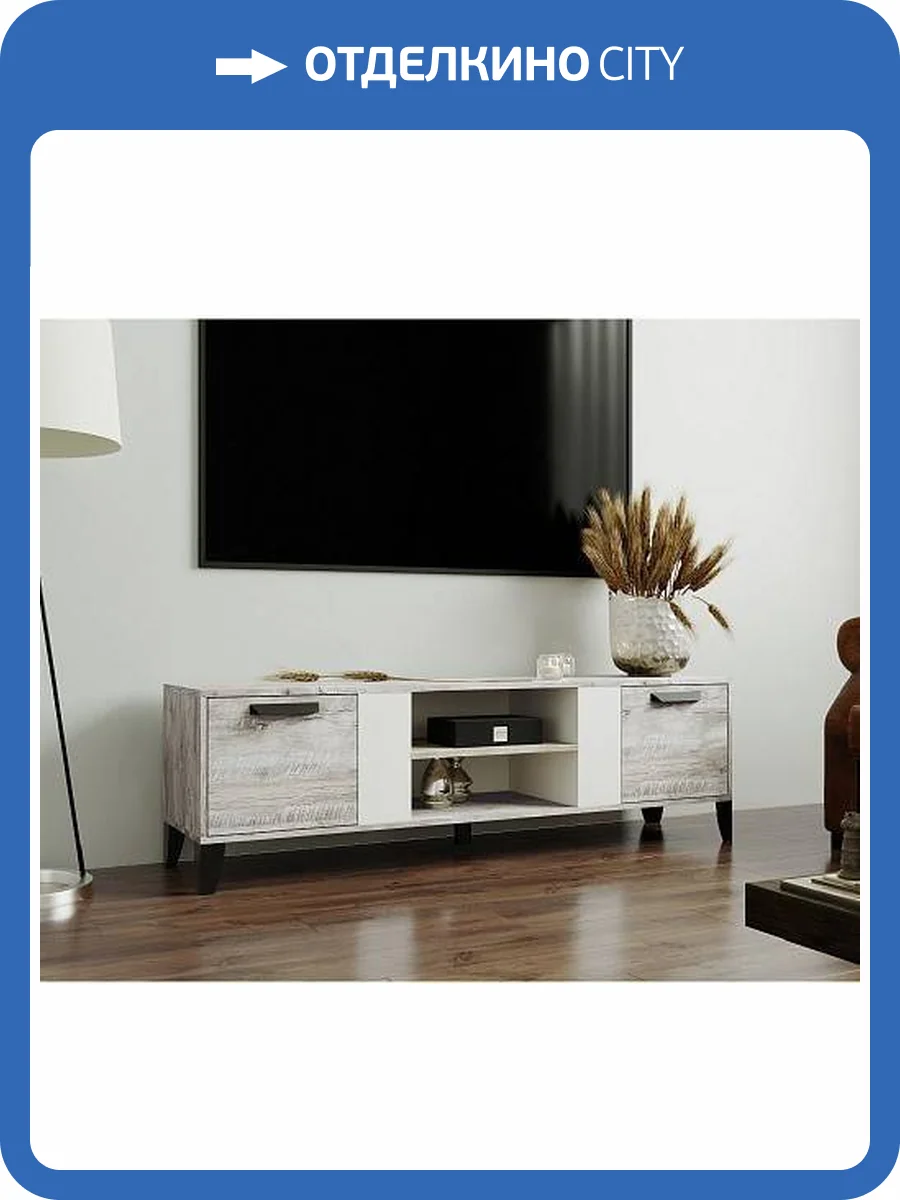 Тумба под ТВ ТЭКС Парус 00-00142952 дуб юкон фото 3