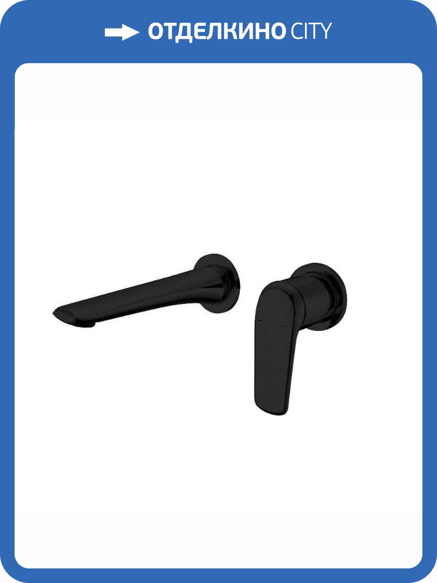 Смеситель для раковины Creto Mare 1.0 MARE-WSM-BK черный матовый фото 3