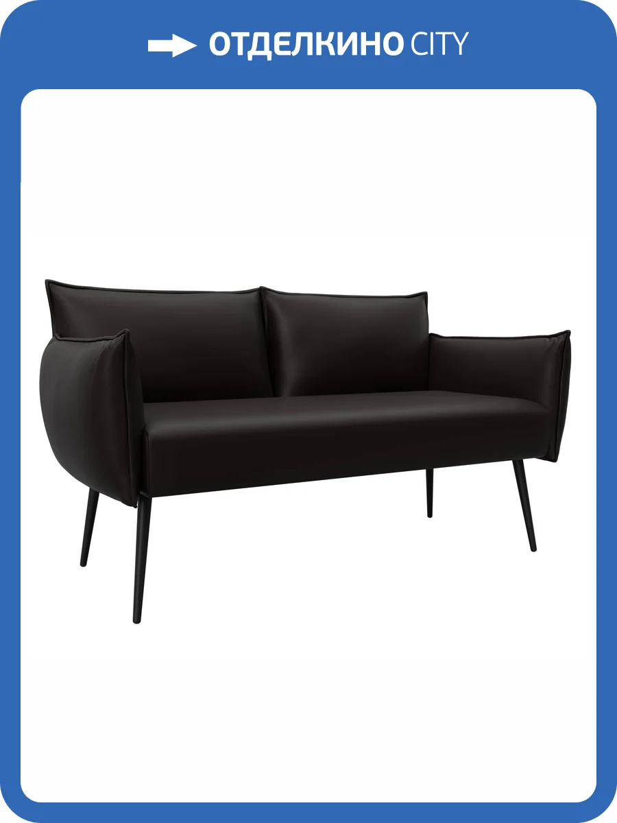 Прямой диван Лига Диванов Лига-083 131067 GRIFON 12 коричневый фото 9