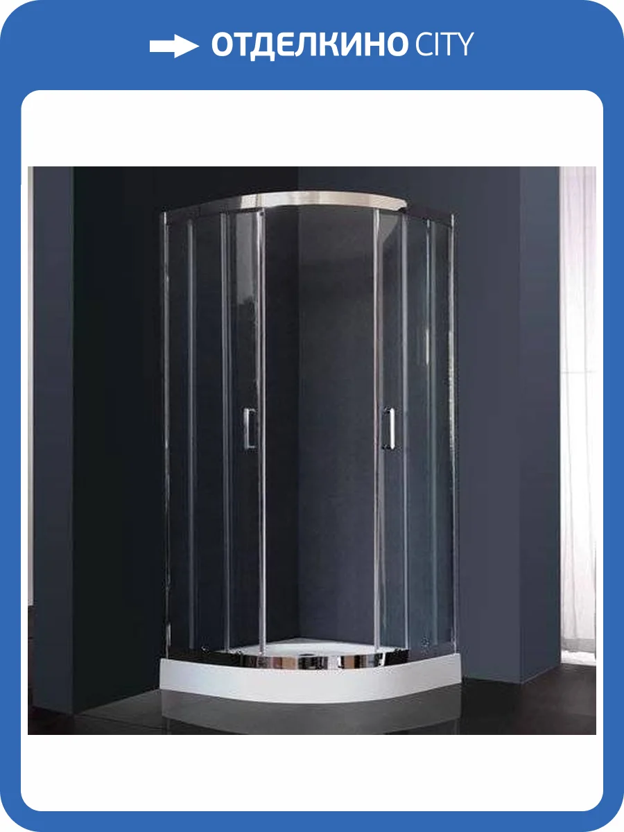 Душевой уголок Royal Bath RB 100HK-T-CH с поддоном фото 8