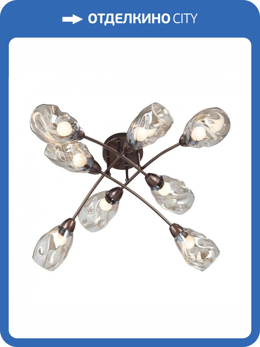 Потолочная люстра Vitaluce V4925-7/8PL фото 2