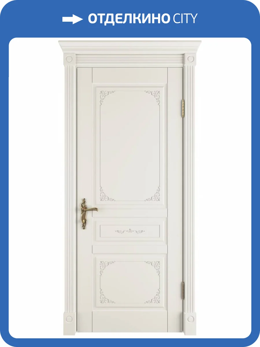 Межкомнатная дверь Владимирская Фабрика Дверей Afina Ivory 900x2000 фото 2