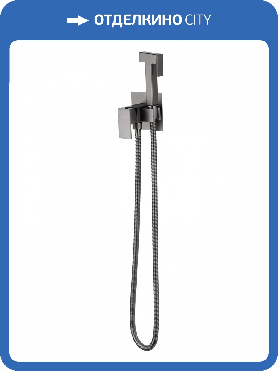 Гигиенический душ Wonzon & Woghand WW-88829903-BGM темный графит фото 7