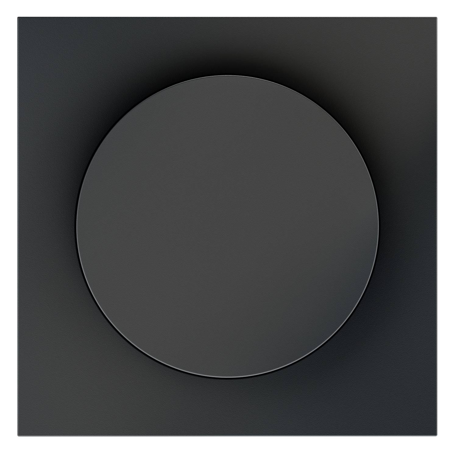 Лицевая панель для светорегулятора поворотно-нажимного Voltum S70 VLS002007 графит фото 2