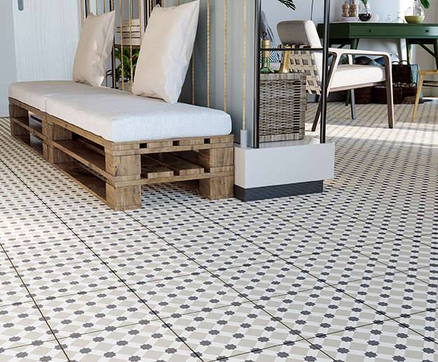 Керамогранит Etili Seramik Grace Grey Pre-cut 45x45 фото 7