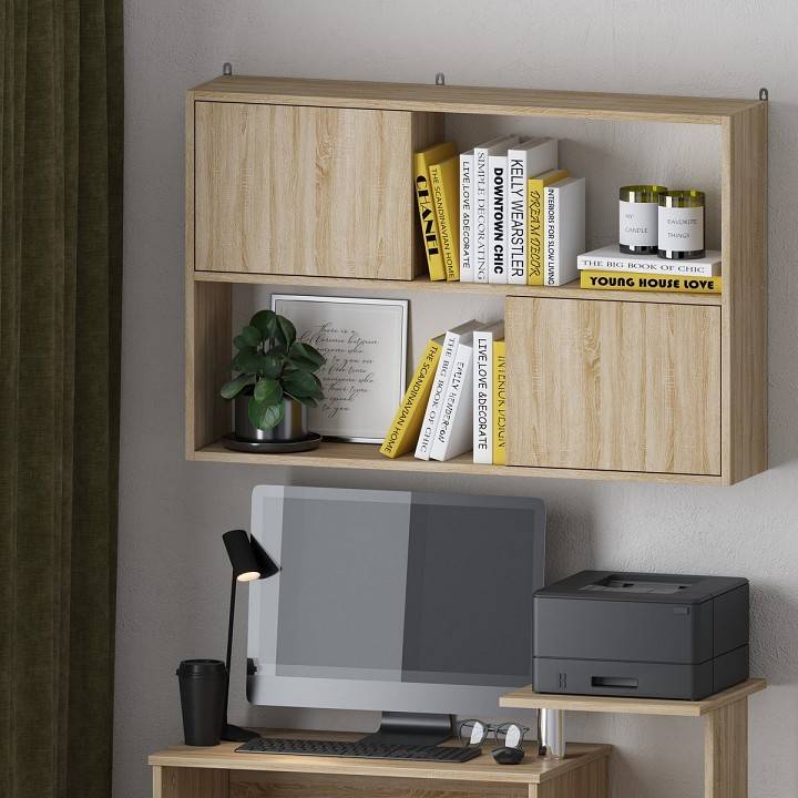 Полка настенная МФ Jazz ПД 1С ПД-1С Дуб сонома фото 6